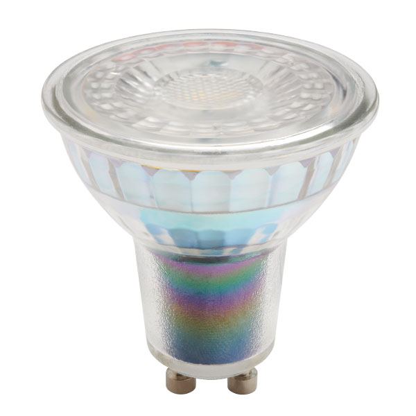 Halo Glass 5W LED Dimmable GU10 - 6500K